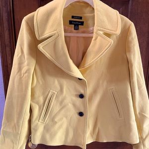 Golden yellow Evan-Picone Coat